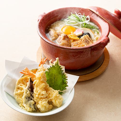 和食・甘味 黒米御膳と京うどん 結玉