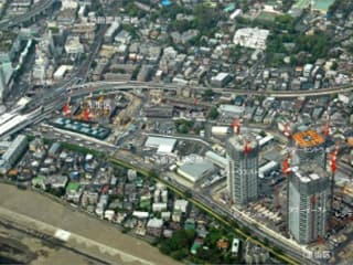 二子玉川東地区市街地再開発工事のため一時閉館写真